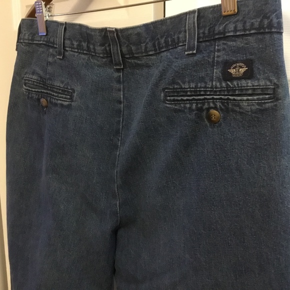 Men’s Dockers khakis 33x34 Classic Fit Blue Jeans - Picture 9 of 16